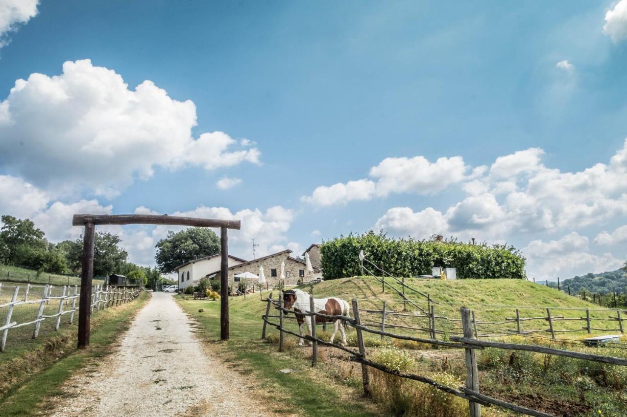 Agriturismo Goccia Di Luna Умбертиде Экстерьер фото